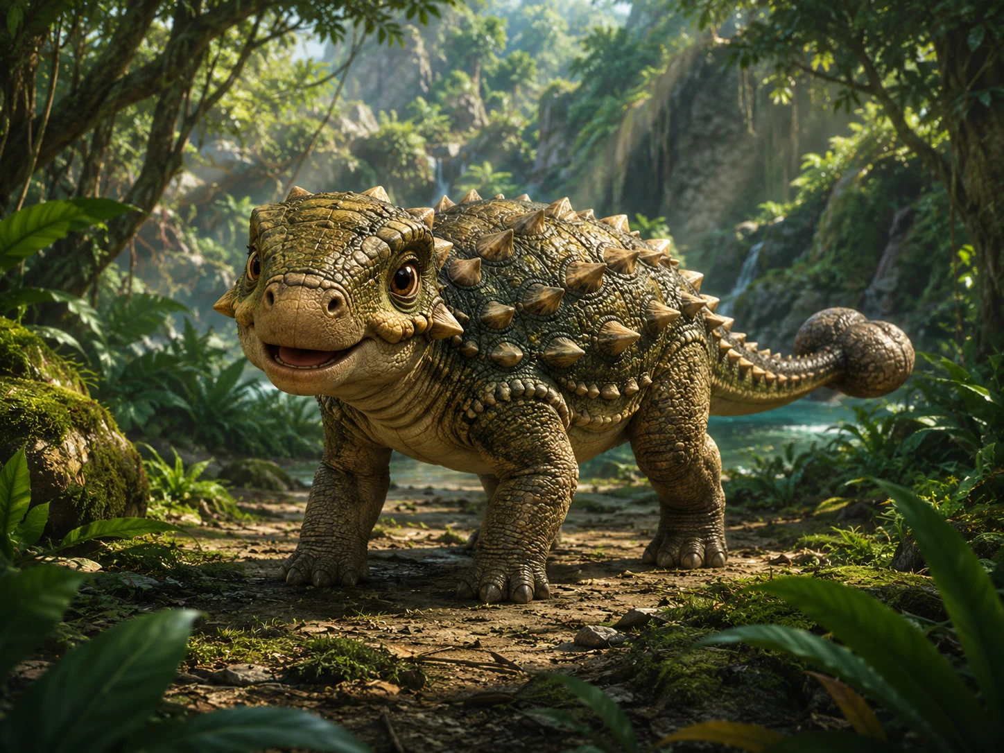Бампи – анкилозавр (Ankylosaurus) из сериала «Лагерь Мелового периода»