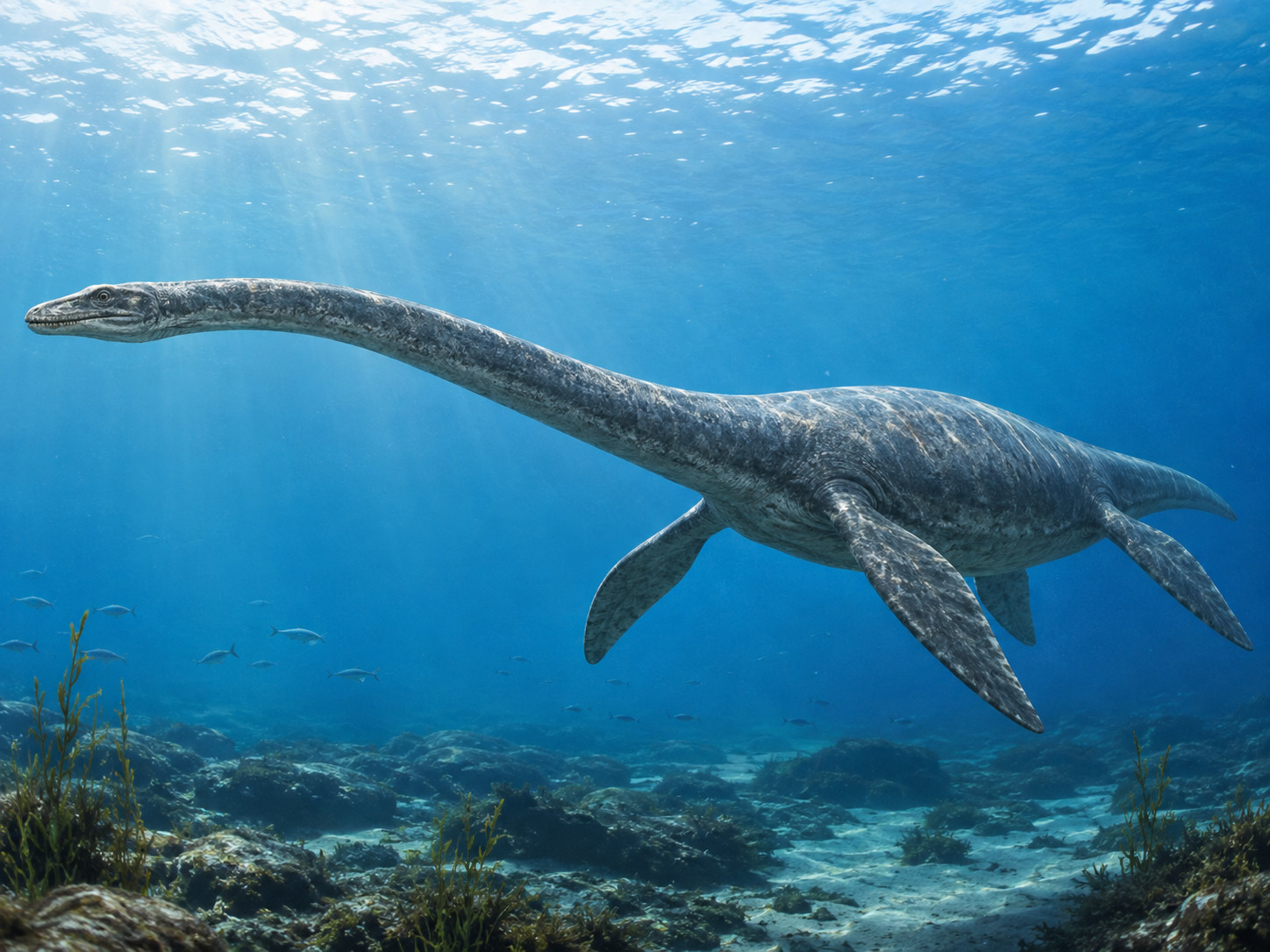 Эласмозавр (Elasmosaurus platyurus)